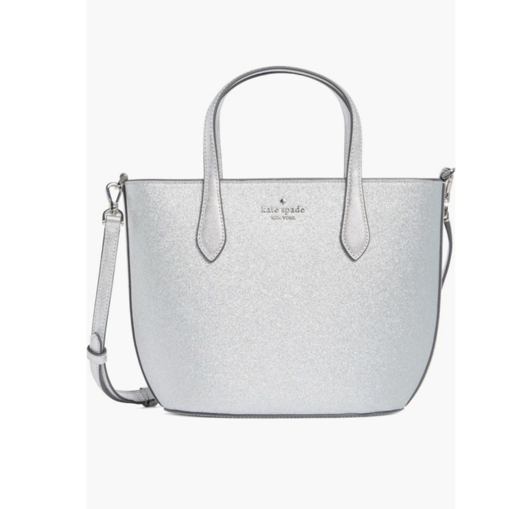 Kate Spade Glimmer Small Lunar Light Glitter Satchel Bag